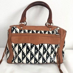 Rebecca Minkoff Mab Aztec print satchel purse